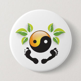 RosemarieのWohlfühl Oase Stiftknopf 7.2cm rund2 缶バッジ