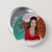 RosemarieのWohlfühl Oase Stiftknopf 7.2cm rund3 缶バッジ (正面&裏面)