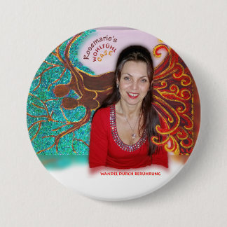 RosemarieのWohlfühl Oase Stiftknopf 7.2cm rund3 缶バッジ