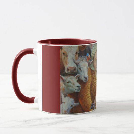 Rosemarieアドコック著出生 マグカップ (左)