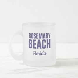 Rosemary Beach Florida Coffee Mug フロストグラスマグカップ