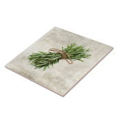 Rosemary Rustic Herbs Spices Faux タイル (側面)