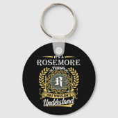 Rosemoreのもの、あなたにはわからないでしょう キーホルダー (裏面)