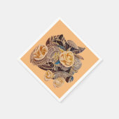 Rosen und Spitzen スタンダードカクテルナプキン (角)
