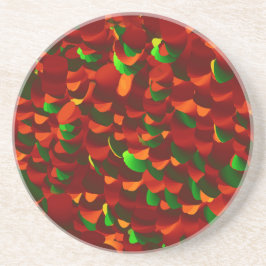  Rosenblätter abstrakt コースター