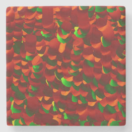  Rosenblätter abstrakt ストーンコースター