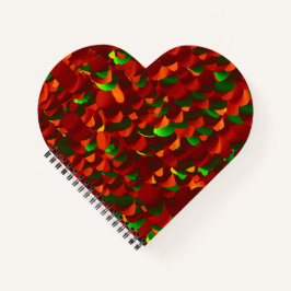  Rosenblätter abstrakt ノートブック