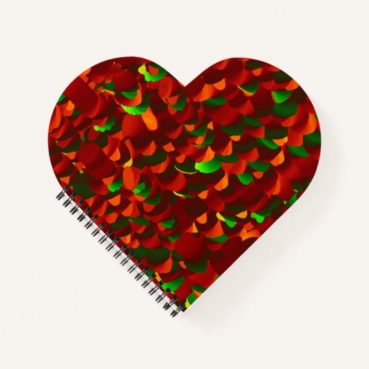  Rosenblätter abstrakt ノートブック (正面)