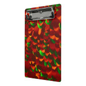  Rosenblätter abstrakt ミニクリップボード (アングル2)