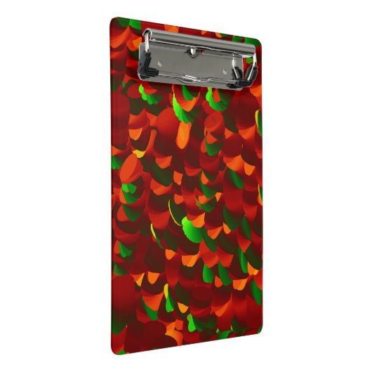  Rosenblätter abstrakt ミニクリップボード (アングル)