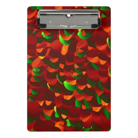  Rosenblätter abstrakt ミニクリップボード (正面)