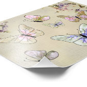 Rosenschmetterlinge フォトプリント (角)