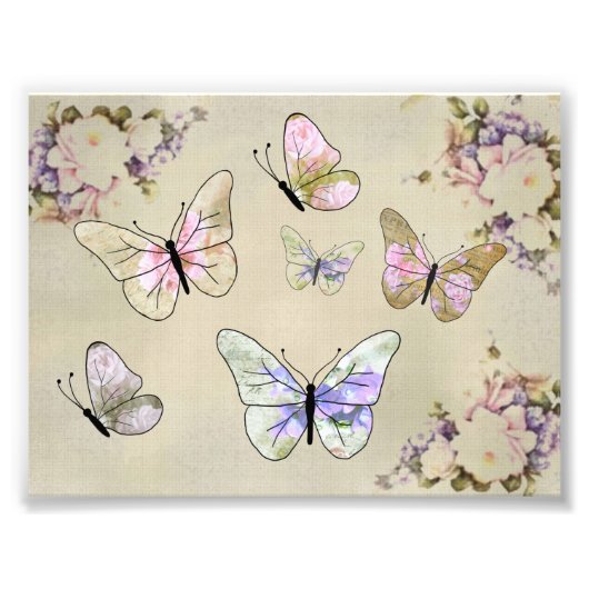 Rosenschmetterlinge フォトプリント (正面)