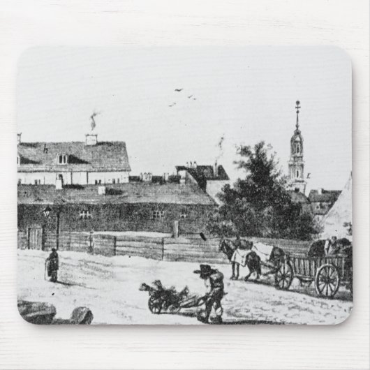 Rosenthalerのゲートで蓄えること マウスパッド (正面)