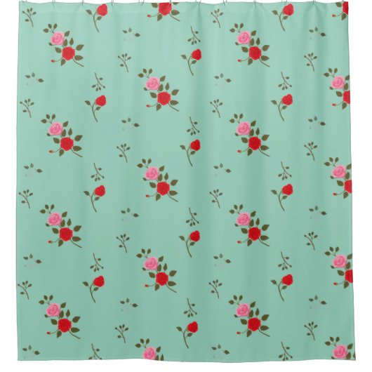 Roses シャワーカーテン (正面)