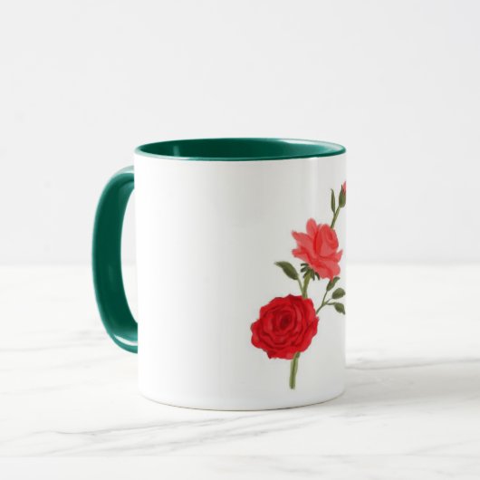 Roses マグカップ (正面左)