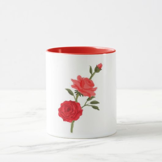 Roses マグカップ (中央)