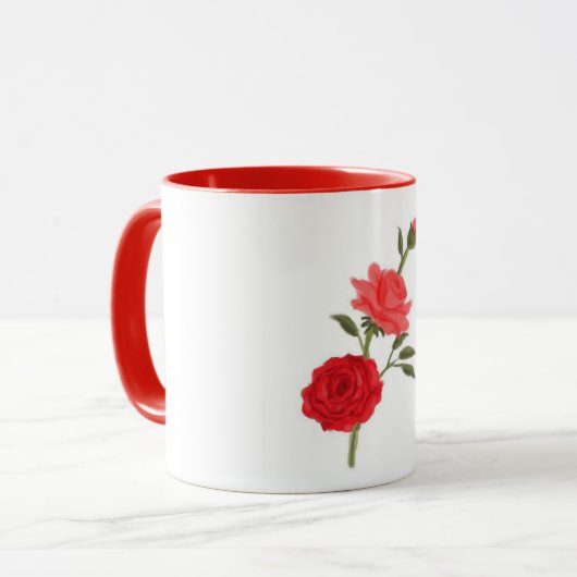 Roses マグカップ (正面左)