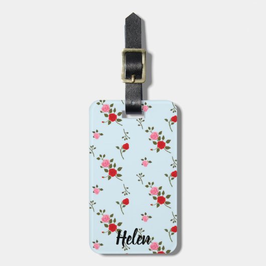 Roses ラゲッジタグ (正面縦)