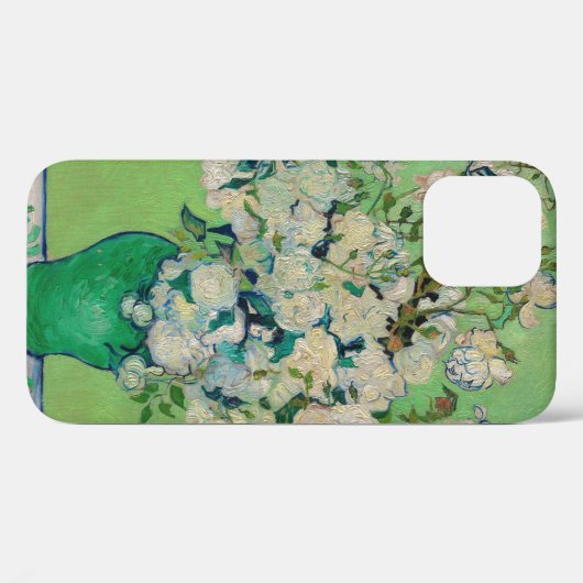 Roses, 1890 by Vincent van Gogh Case-Mate iPhoneケース (裏面 (横))