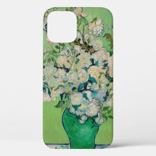 Roses, 1890 by Vincent van Gogh Case-Mate iPhoneケース (裏面)