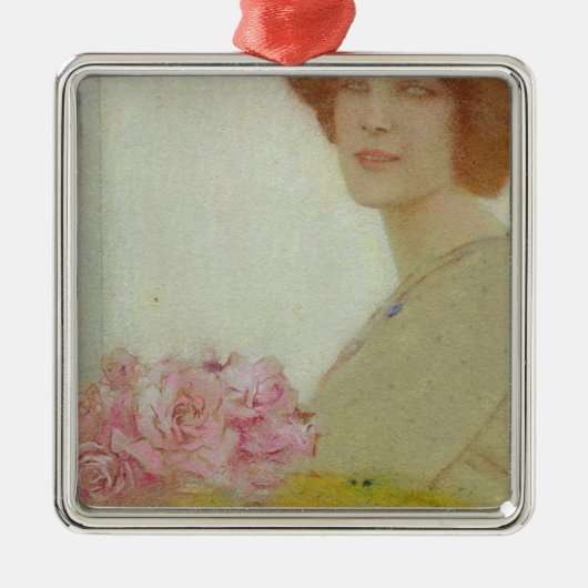 Roses 1912年 メタルオーナメント (正面)