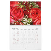 Roses 2018 Custom Calendar カレンダー (2月 2026)