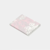 Roses and Baby's Breath Post-It notes ポストイット (アングル)
