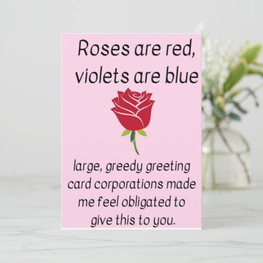 Roses are red... シーズンカード (スタンド正面)