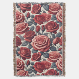 Roses are Red スローブランケット