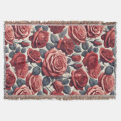 Roses are Red スローブランケット (正面)