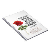 Roses Are Red This Book Is Very Spicy Book Lover  ノートブック (右側)