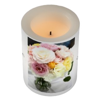 Roses Arrangement(Type B)：LED Candles LEDキャンドル