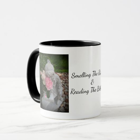 Roses & Bible 11 oz Mug SVGRTB マグカップ (正面左)