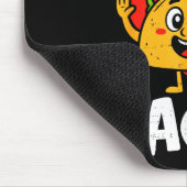 Roses Blah Tacos Funny Valentines Food Lover Men W マウスパッド (コーナー)