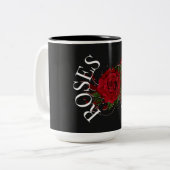 Roses Coffee Mug ツートーンマグカップ (正面左)