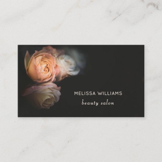 Roses Dark Romantic 名刺 (正面)