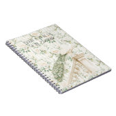 Roses Floral Peacock Beauty Is  ノートブック (右側)