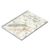 Roses Floral Peacock Beauty Is  ノートブック (左側)