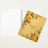 Roses Floral Spiral-Bound Planner Botanical Summer プランナー手帳 (ディスプレー)