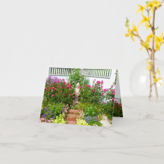 Roses for a Little Girl カード (黄色い花)