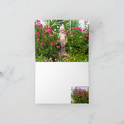 Roses for a Little Girl カード (内部)