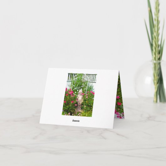 Roses for a Little Girl カード (裏面)