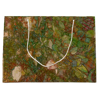 Roses gift bag ラージペーパーバッグ