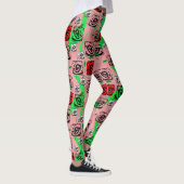 Roses Graphic Leggings レギンス (右)