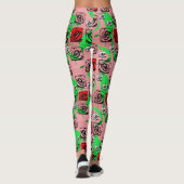 Roses Graphic Leggings レギンス (裏面)