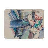 Roses in a Bottle by Paul Cezanne マグネット (横)