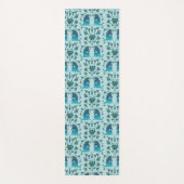 Roses In a Rough Patch Aqua ヨガマット (正面)