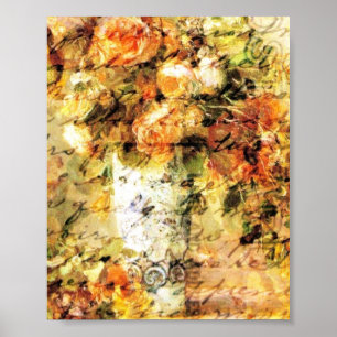 Roses in a Vase ポスター