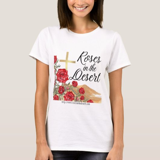 Roses in the Desert Tシャツ (正面)